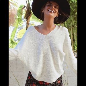 UO V-Neck Tunic Sweater
